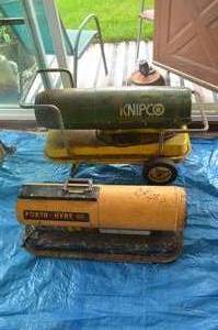 lot 15 image: Porta Heater and Knipco Heater