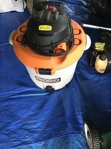 lot 41 image: Ridgid Shop Vac