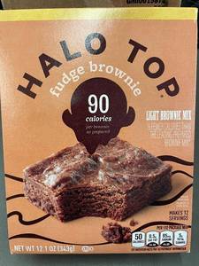 lot 5 image: AK 4 - Halo Top Fudge Brownie Light Brownie Mix - Case of 6 Boxes
