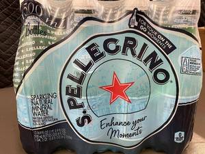 lot 56 image: AS 1 - San Pellegrino Sparkling Natural Mineral Water - 12 Pack (500ml Bottles)