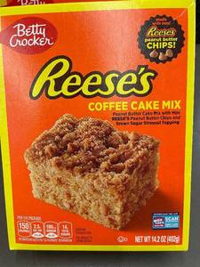 lot 84 image: 2 back - Betty Crocker Reeses Coffee Cake Mix - 6 Pack