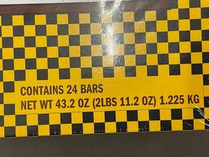 lot 92 image: Annabelles ABBA-ZABA Chewy Taffy with Chocolate Peanut Butter Center - 24 Bars