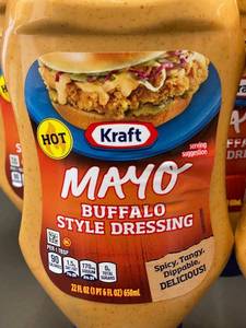 lot 93 image: Set of 4 Kraft Mayo Buffalo Style Dressing, 22 oz