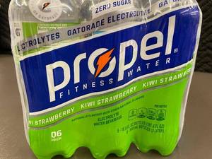 lot 153 image: AS 3 - Propel Kiwi Strawberry Fitness Water 12 Pack