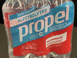 lot 155 image: Propel Electrolyte Water Beverage, Watermelon Flavor, 12 Pack
