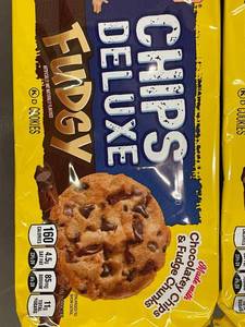 lot 193 image: Keebler Chips Deluxe Fudgy Cookies - 3 Packs