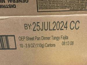 lot 211 image: CO 2 - Old El Paso Sheet Pan Dinner Starter Tangy Fajita - 10 Pack