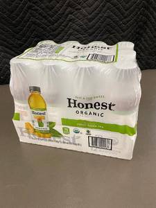 lot 222 image: Honest Organic Honey Green Tea 12-Pack