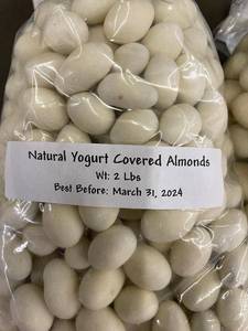 lot 427 image: Natural Yogurt Covered Almonds - 2 lbs Each (2 Bags)