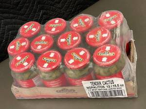 lot 495 image: La Costea Tender Cactus Nopalitos - 12 Jars