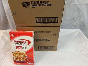 2x 8-9oz Boxes Post Premier Protein Cereal