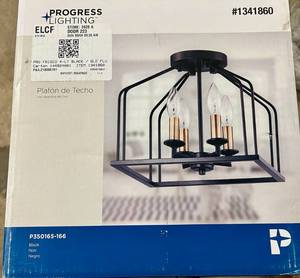 Progress Lighting-Frisco Collection Semi Flush Mount Fixture-1341860