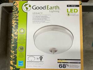 Good Earth Lighting-Legacy Ceiling Fixture-Satin Nickel