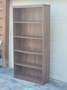 lot 47 image: Vintage 5 Shelf Bookshelf