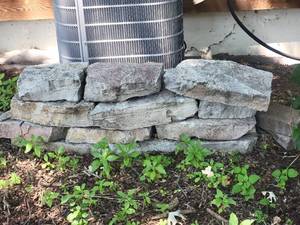 lot 38 image: Limestone Outcropping Retaining Wall Stone - 3 Stacks