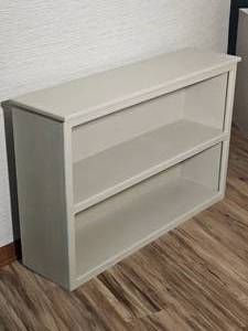 lot 36 image: Rugged Grey Storage Bookcase