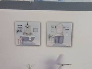 lot 137 image: Hand Embellished 4 Piece Canvas Dcor Art Set - Still Lives