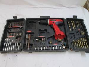 lot 16 image: 19.2V cordless drill with case no b...