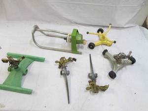 lot 54 image: Variety of yard sprinklers...