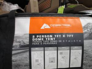 lot 91 image: Ozark Trail 2 person 7x7 dome ten...