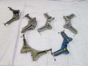 lot 143 image: 6 Angle Clamps