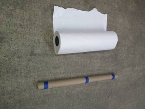 lot 157 image: Roll of waxed paper 24 length unkn...