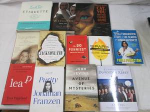 lot 193 image: Variety of new books and novels inc...