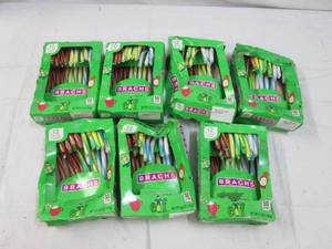 lot 220 image: 7 boxes of Brachs ELF candy canes...