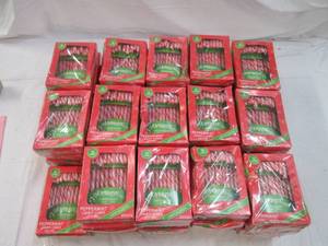 lot 225 image: 58 boxes of Joybrite peppermint can...
