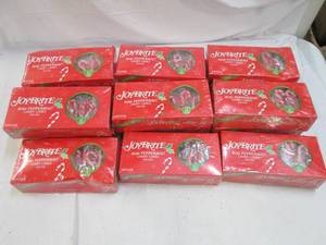lot 230 image: 15 Joybrite mini peppermint candy c...