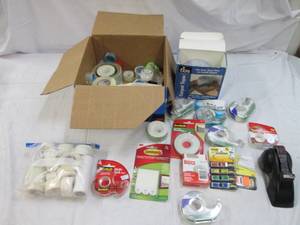 lot 260 image: Assortment of tape products...
