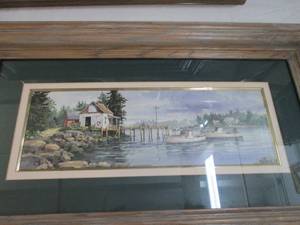 lot 267 image: 2 paintings by Ian Ramsay both are ...