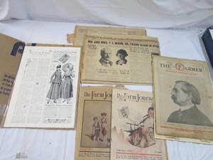lot 283 image: Newspapers and advertising ephemara...