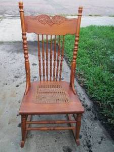 lot 302 image: Rocking chair...