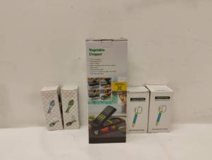 NEW VEGETABLE CHOPPER, FRUIT PEELER AND FISH SCALE SCRAPER WITH COVER