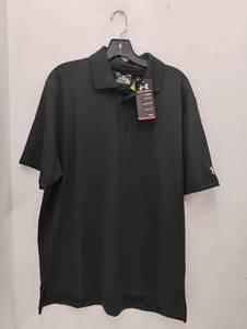 NEW UNDER ARMOUR MENS POLO SHIRT SIZE LARGE GREEN