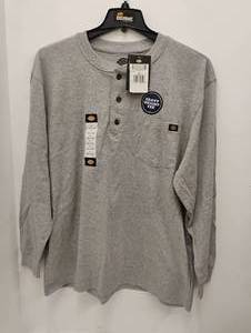 NEW DICKIES LONG SLEEVE HEAVY WEIGHT TEE SIZE XL