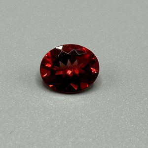 2.70 Carat Red Labradorite Oval Faceted Cut