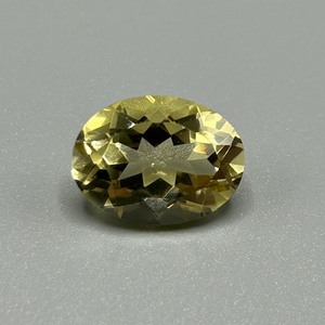 9.30 Carat Lemon Quartz Oval Faceted Cut