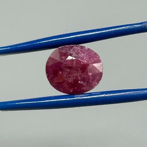 6.99 Carat Natural Ruby Oval Faceted Cut