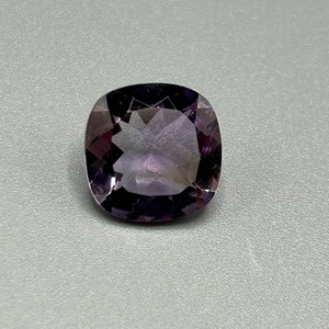 5.30 Carat Gray Purple Amethyst Modified Cushion Cut
