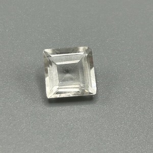 2.30 Carat Colorless Rock Crystal Quartz Emerald Square Cut