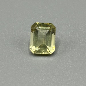 2.80 Carat Lemon Quartz Emerald Rectangular Step Cut
