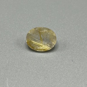 2 Carat Rutilated Quartz Oval Faceted Cut