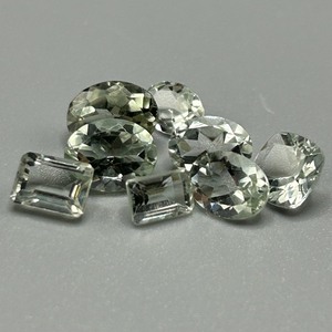 10 Carat Colorless to Light Quartz Mixed Cut - Assorted Lot of Various Size, Color & Shape Loose Stones