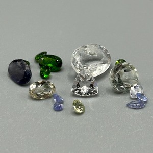 7.48 Carat Natural Gemstones Mixed Cut - Assorted Lot of Various Size, Color, Species & Shape Loose Stones