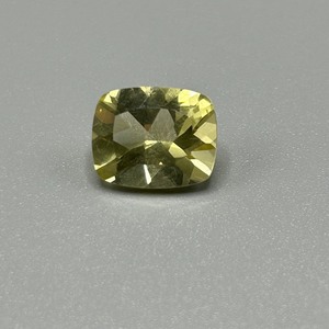 3.44 Carat Lemon Quartz Modified Cushion Faceted Cut