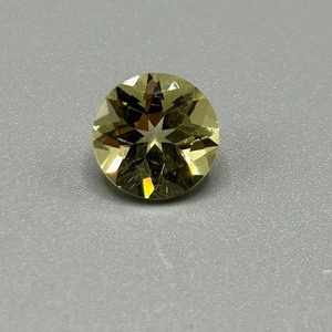 3.70 Carat Lemon Quartz Round Faceted Cut