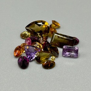 9.90 Carat Gemstones Mixed Cut - Assorted Lot of Various Color, Size, Shape & Species Loose Stones