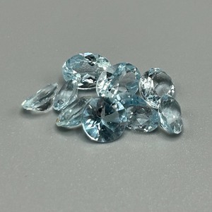 10.24 Carat Blue Topaz Mixed Cut - Assorted Lot of Various Size & Shape Loose Stones